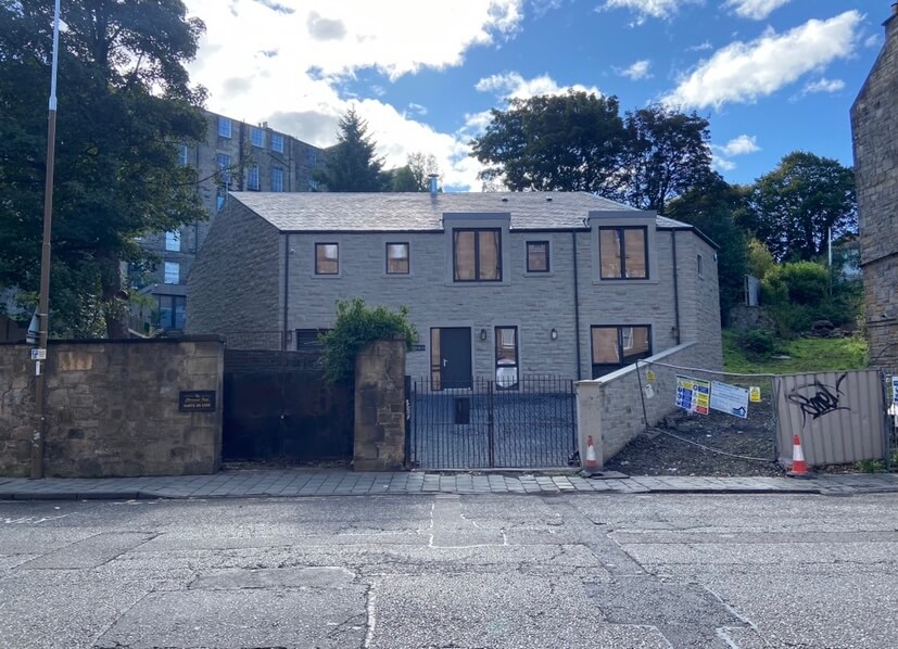 New build masonry home in Edinburgh