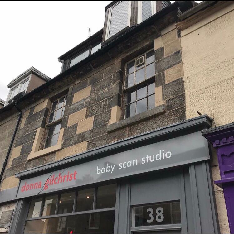 Restoration of shop front Dunfermline