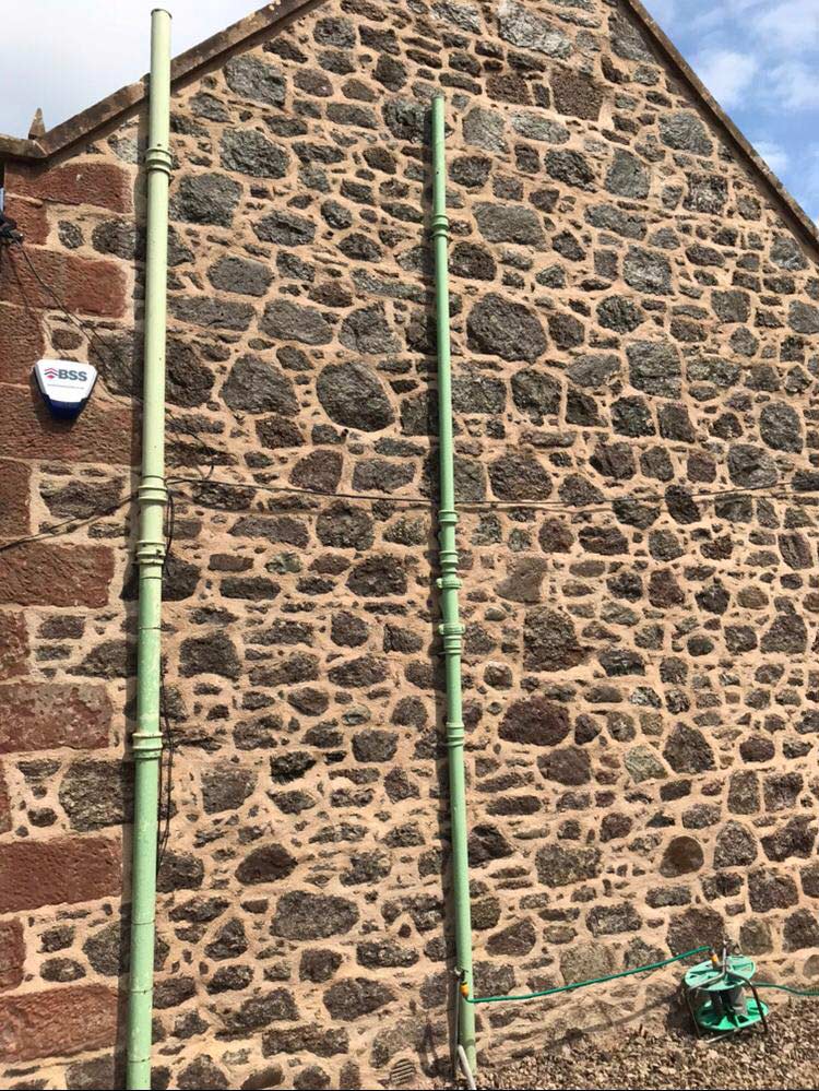 Traditional lime mortar pointing in Perth